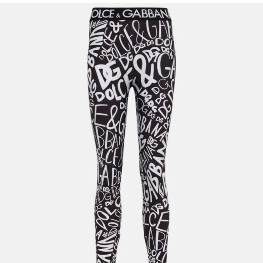 Women’s Black Print Logo / Ski Pants